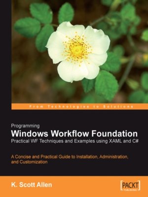 cover image of Programming Windows Workflow Foundation